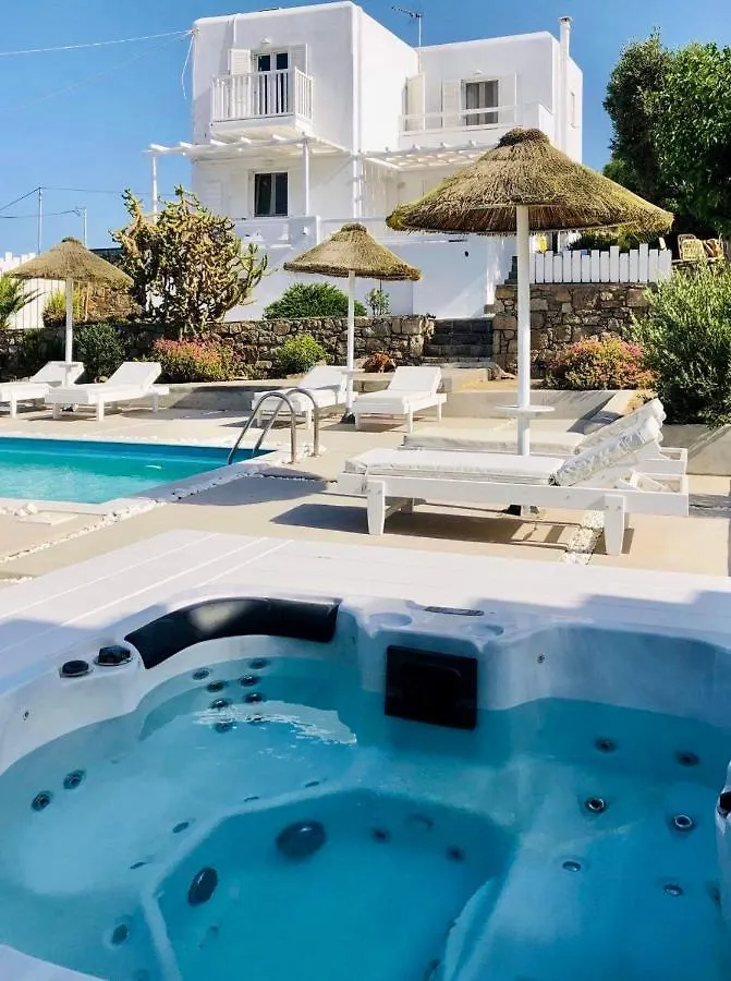 Mykonostimo Luxury Villas And Apartments 오르노스 0*,