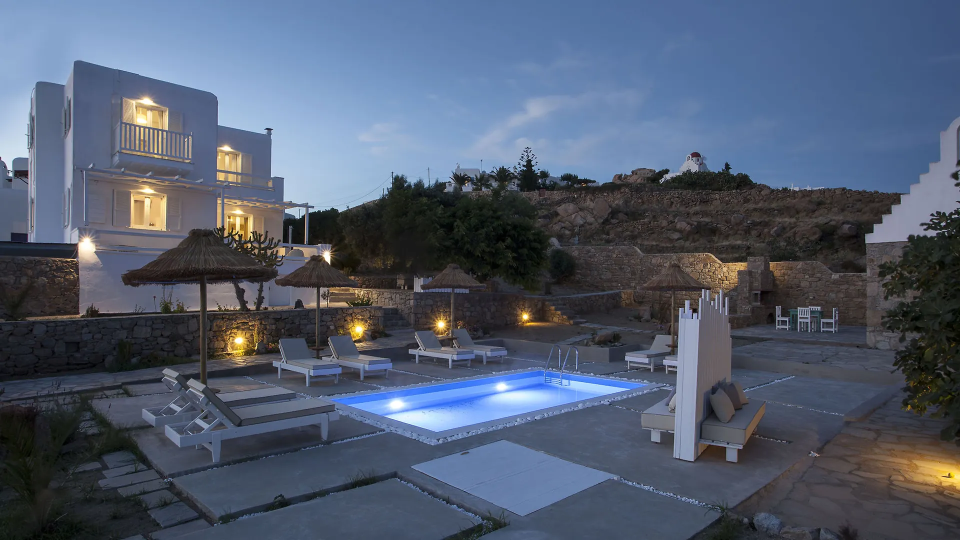 Mykonostimo Luxury Villas And Apartments 오르노스